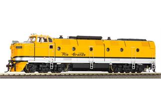 Piko H0 (DC) D&RGW Diesellok KM ML 4000 C'C' #4003, modifiziert