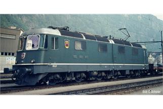 Piko H0 (DC Sound) SBB Elektrolok Re 6/6 11601 Wolhusen, Prototyp, grün, Ep. IV