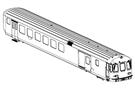 Piko H0 (ET) Gehäuse komplett, zu SBB EW II BDt 921-6