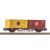 Piko H0 FS Containertragwagen, 2x20'-Container msc, Ep. V