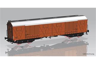 Piko H0 PKP gedeckter Güterwagen 401Ka Gags (KKyt), OPW, Ep. IV