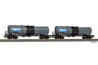 Piko H0 SNCF Knickkesselwagen-Set, Algeco, Ep. VI, 2-tlg.