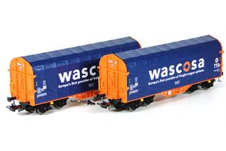 Piko H0 Wascosa Schiebeplanenwagen-Set Shimmns, Ep. VI, 2-tlg.