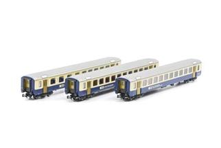 Piko N BLS/BN Wagen-Set EW I AB + B + B, Ep. IV, 3-tlg.
