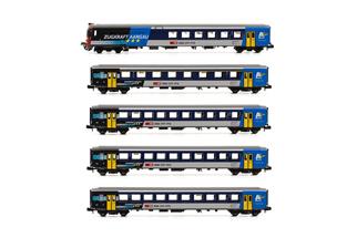 Piko N SBB Regionalzug-Wagenset Zugkraft Aargau, Ep. V, 5-tlg.