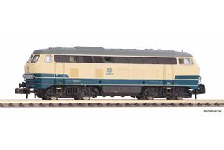 Piko N (Sound) DB Diesellok BR 216, ozeanblau/beige, Ep. IV