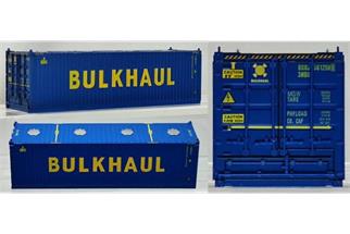 Pirata H0 30'-Container Bulkhaul (Inhalt: 2 Stk.)