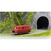 Pirata H0 Fiat 238 Pullmann Van rot