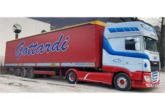 Pirata/Herpa H0 DAF XF 106 Planen-Sattelzug, Gottardi