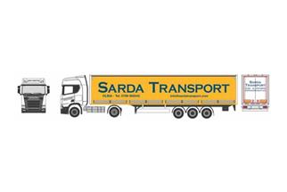 Pirata/Herpa H0 Scania CR20 HD Sattelzug, Sarda Transport