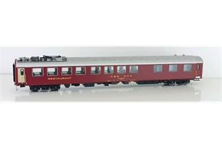 Pirata/LS Models H0 SBB Speisewagen UIC-Z1 WRm 51, rot, Ep. III/IV