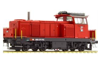 Pirata N SBB Diesellok Bm 4/4, rot, Ep. V