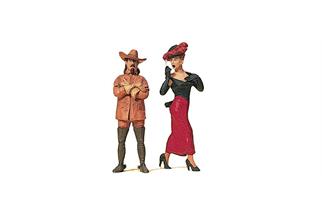 Preiser G Westernheld und Lady