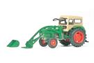 Preiser H0 Ackerschlepper DEUTZ D 6206 mit Zubehör