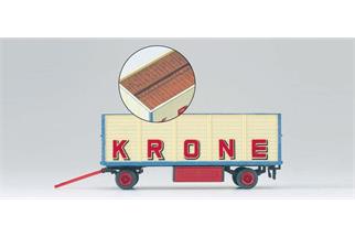 Preiser H0 Packwagen Zirkus Krone offen Ladung Elefantenpodeste lose