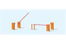 Preiser H0 Schranke mit Kartenleser für Parkplätze