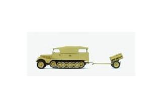 Preiser H0 Schwerer Nebelkraftwagen (SdKfz 11/5) mit 21 cm Nebelwerfer unbemalt