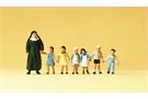 Preiser TT Nonne mit Kindern