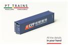 PT Trains H0 40'-HC-Container CR Express