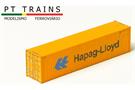 PT Trains H0 40'-HC-Container Hapag-Lloyd
