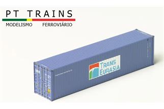 PT Trains H0 40'-HC-Container Trans Eurasia, New Silk Road