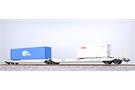 Pullman H0 DB Schenker Doppel-Taschenwagen Sdggmrs, 40' Trans Container/20' OOCL, Ep. VI