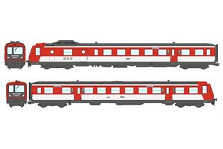 REE H0 (DC Sound) SNCF Dieseltriebwagen X 2730, Alpazur, Ep. IV, 2-tlg.
