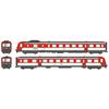 REE H0 (DC Sound) SNCF Dieseltriebzug X 2729, rot/weiss, Ep. IV, 2-tlg.