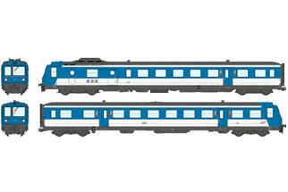 REE H0 (DC Sound) SNCF Dieseltriebzug X 2733, blau/weiss, Ep. IV-V, 2-tlg.