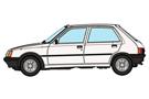 REE H0 Peugeot 205, weiss