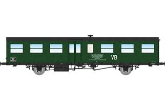 REE H0 SNCF Baudienstwagen SO VB, grün, Ep. IV