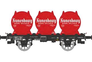 REE H0 SNCF Biertransportkesselwagen OCEM 19, Kronenbourg, Ep. III