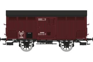 REE H0 SNCF gedeckter Güterwagen Fa 33811, Ep. IIIa