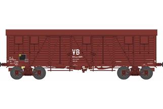 REE H0 SNCF gedeckter Güterwagen TP, Ep. IV