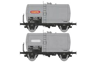 REE H0 SNCF Kesselwagen-Set Fauvet-Girel, ERMEWA, Ep. V-VI, 2-tlg.