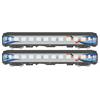 REE H0 SNCF Liegewagen-Set UIC-Y B9c9x/B9c9x, Croisiere, Ep. V, 2-tlg.