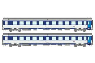 REE H0 SNCF Sanitätswagen-Set So/So, blau/weiss, Ep. V-VI, 2-tlg.