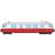 REE H0m CFD Dieseltriebwagen N° 809, rot/perlgrau Ep. III