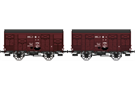REE Modèles H0 PLM gedecktes Güterwagen-Set 20T Nr. Fa 35139/35327, Ep. II, 2-tlg.