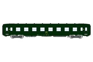 REE Modèles H0 SNCF Personenwagen DEV AO B8 ex A8, 2. Klasse, grün, Ep. IV
