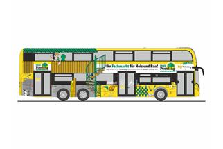 Rietze H0 Alexander Dennis Enviro500, BVG - Holz Possling