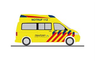 Rietze H0 Ambulanz Mobile Hornis Silver '10, Rettungsdienst Radeberg