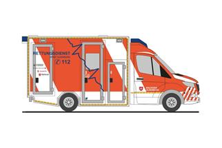 Rietze H0 GSF RTW '18, Malteser Oldenburg