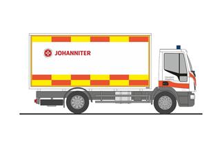 Rietze H0 Iveco Eurocargo, Die Johanniter Wasserburg