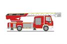 Rietze H0 Magirus DL '18, Feuerwehr Saale - Wipper