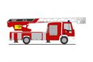 Rietze H0 Magirus DLK 32 '18, Feuerwehr Potsdam