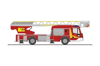 Rietze H0 Magirus DLK 32 n.B., Feuerwehr Döbeln