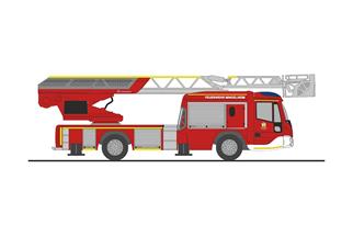 Rietze H0 Magirus DLK 32 n.B., Feuerwehr Mindelheim