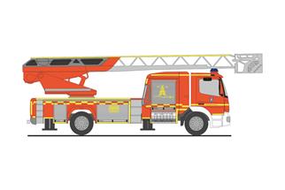 Rietze H0 Magirus DLK Atego '19, Feuerwehr Pinneberg