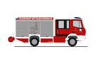 Rietze H0 Magirus HLF Team Cab, Feuerwehr Mitteleschenbach